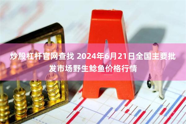 炒股杠杆官网查找 2024年6月21日全国主要批发市场野生鲶鱼价格行情